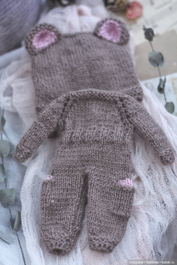 Комбинезон и шапка с ушками для Блайз (фото 5)