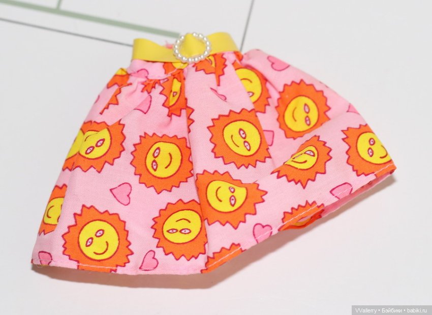 Юбка с солнышками от Color With Me Barbie