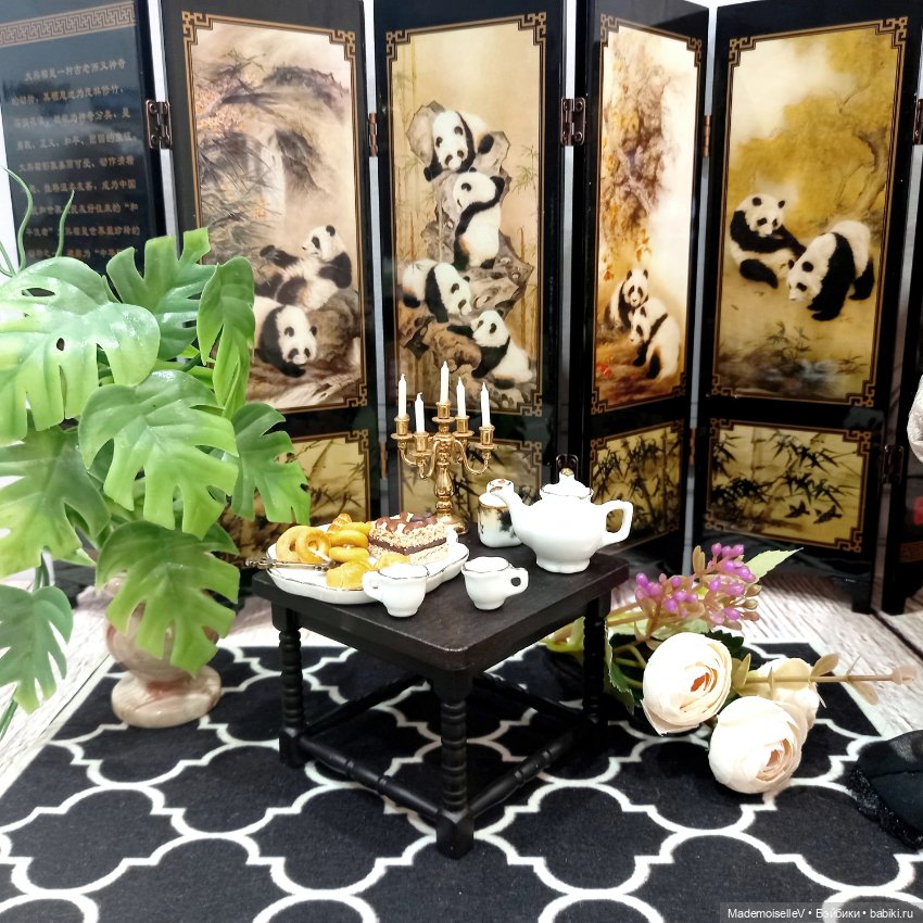 Ковры № 88-91 — Текстиль для кукольного интерьера