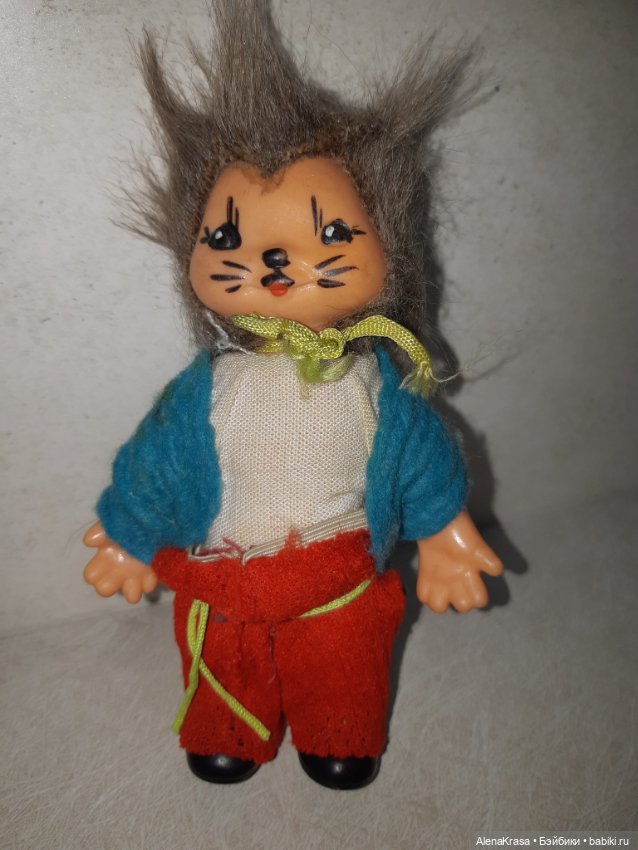 Котик ГДР — Винтажные куклы и игрушки детства