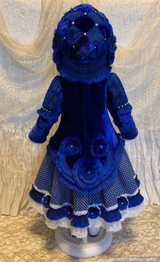 Костюм для антикварной куклы (фото 6)