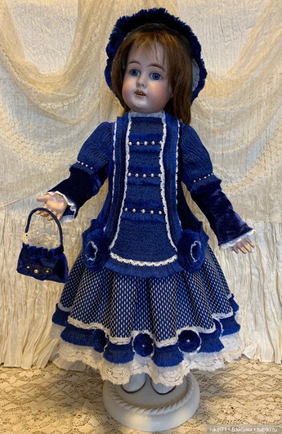 Костюм для антикварной куклы (фото 2)