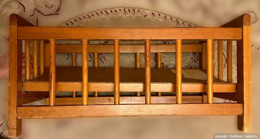Кроватка кукольная цена вниз (фото 3)