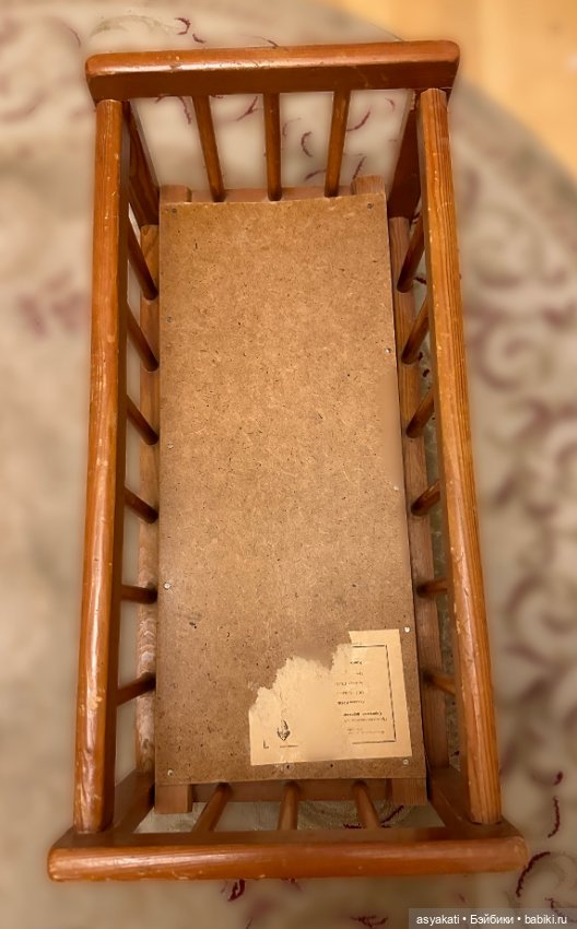 Кроватка кукольная цена вниз