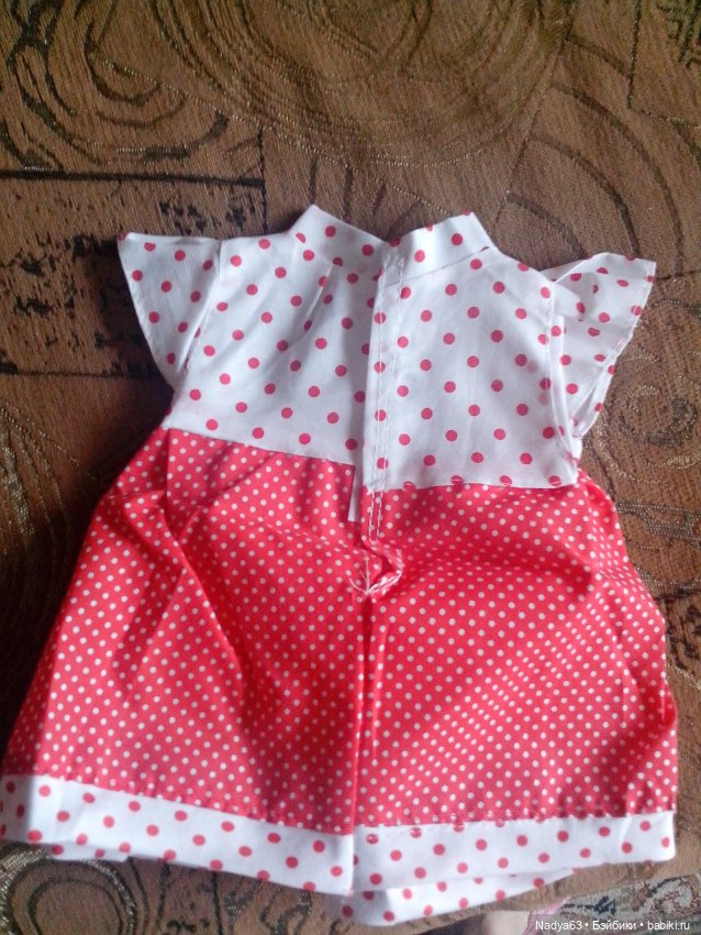 Платье для куклы — Одежда для кукол (фото 3)