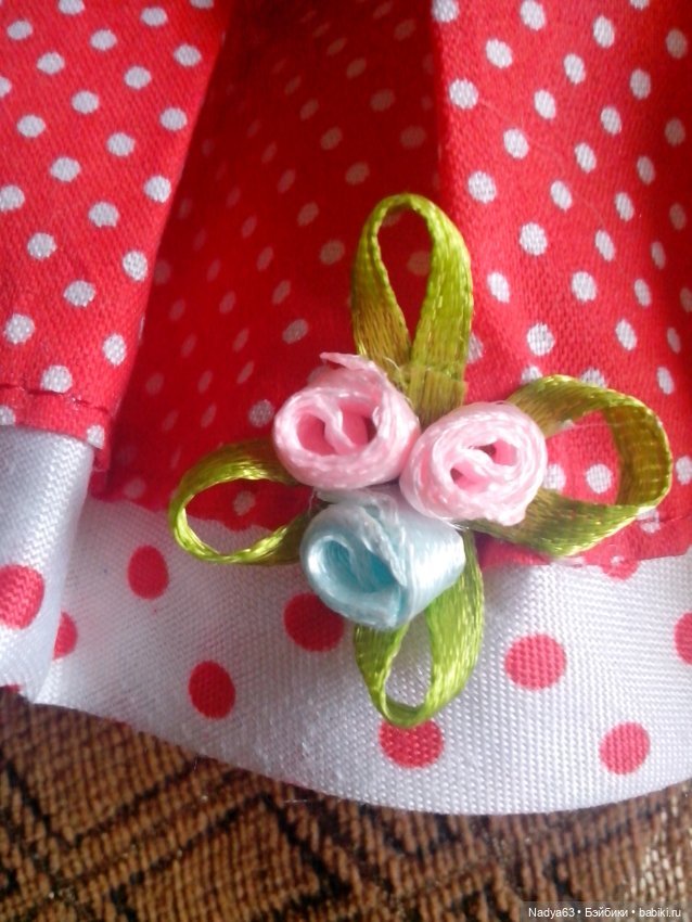 Платье для куклы — Одежда для кукол (фото 2)