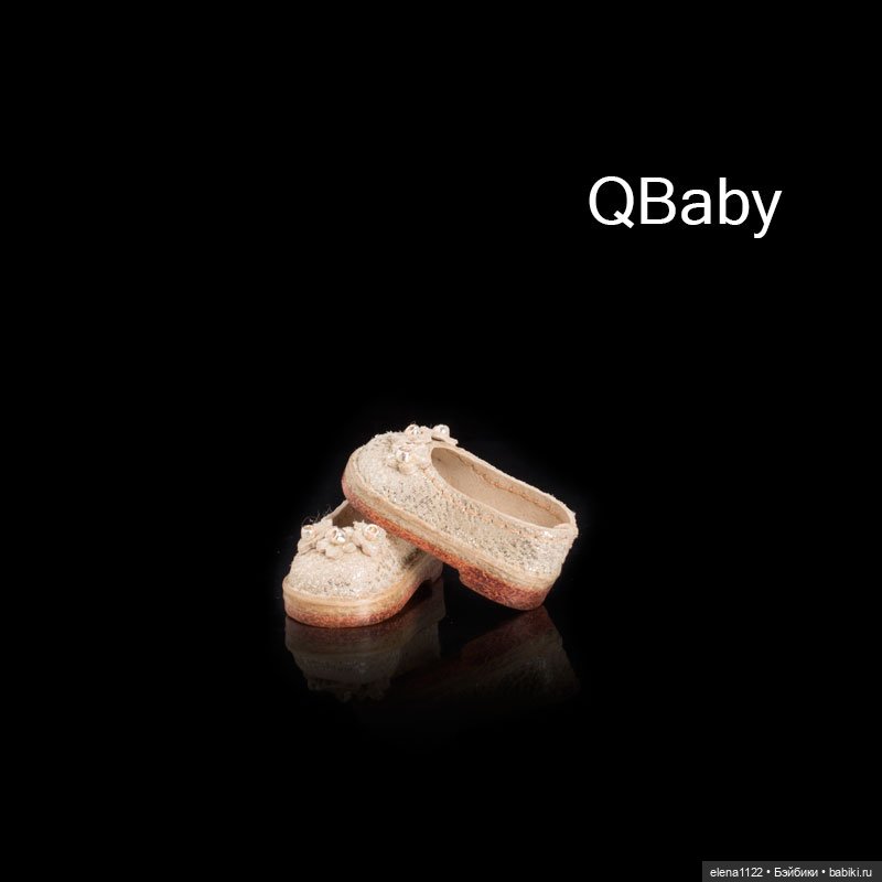 Туфельки для QBABY (рост 25 см) со стопой 27 мм (фото 3)