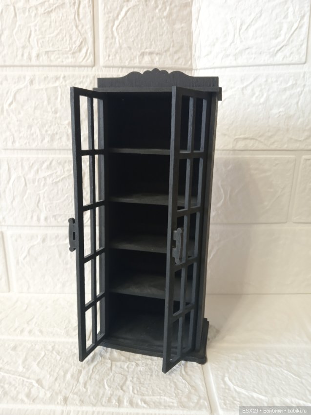 Шкаф для кукол — Кукольная мебель (фото 3)