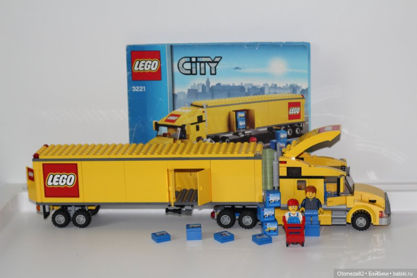 Купить Лего Грузовик С Прицепом