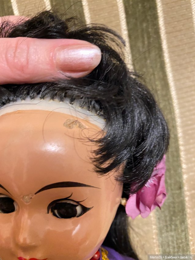 Кукла пресс опилочная цыганка (фото 3)