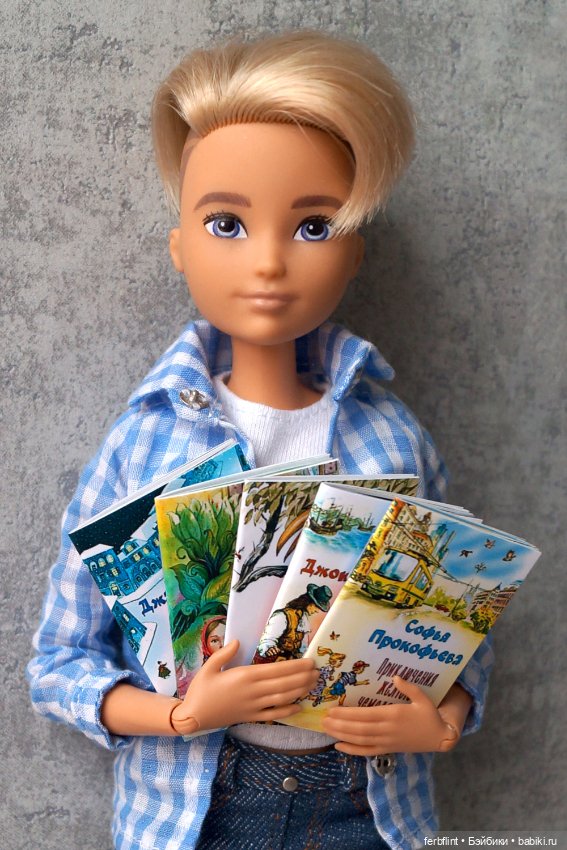 Набор детских книг №8 (в масштабе 1:6) (фото 4)