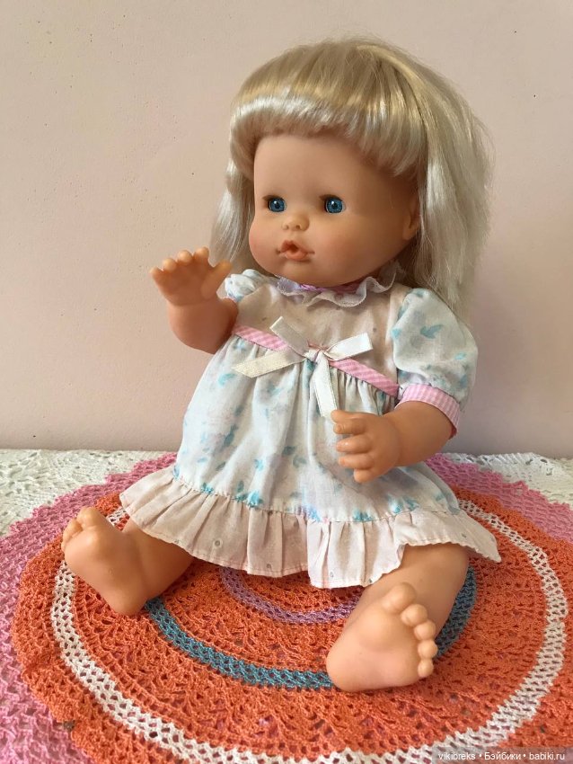 Кукла Испания Фамоса Ненуко Долл 1980's Baby model t-1865-03 15"