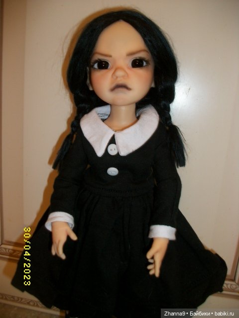 Венсдэй Адамс — Авторские куклы BJD