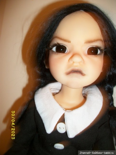 Венсдэй Адамс — Авторские куклы BJD (фото 4)