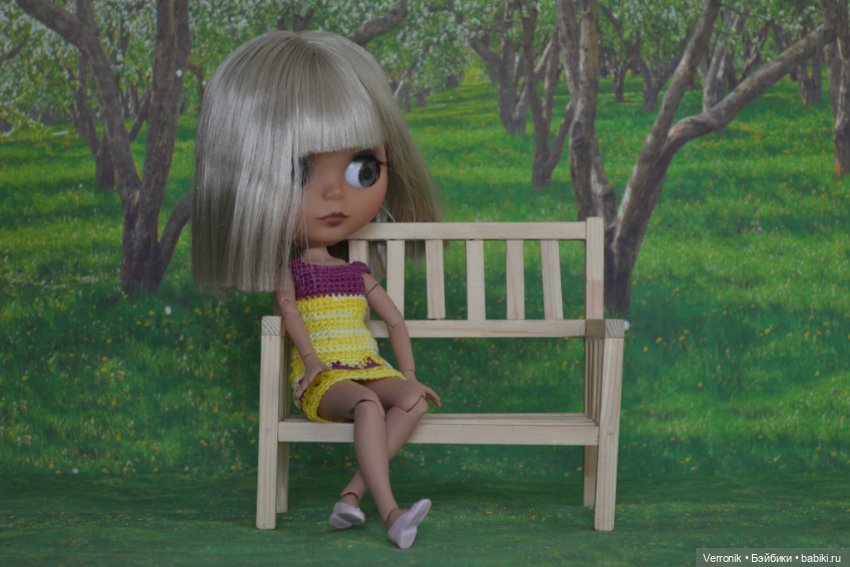 Платье для куклы Блайз ( Blythe). 2 варианта (фото 2)