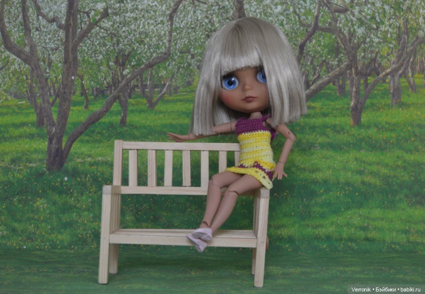 Платье для куклы Блайз ( Blythe). 2 варианта (фото 4)