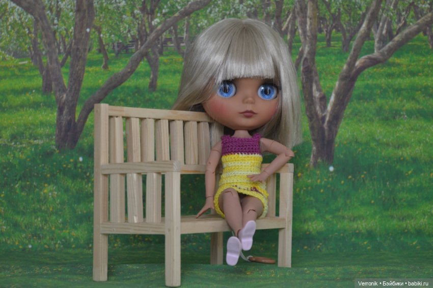 Платье для куклы Блайз ( Blythe). 2 варианта (фото 3)