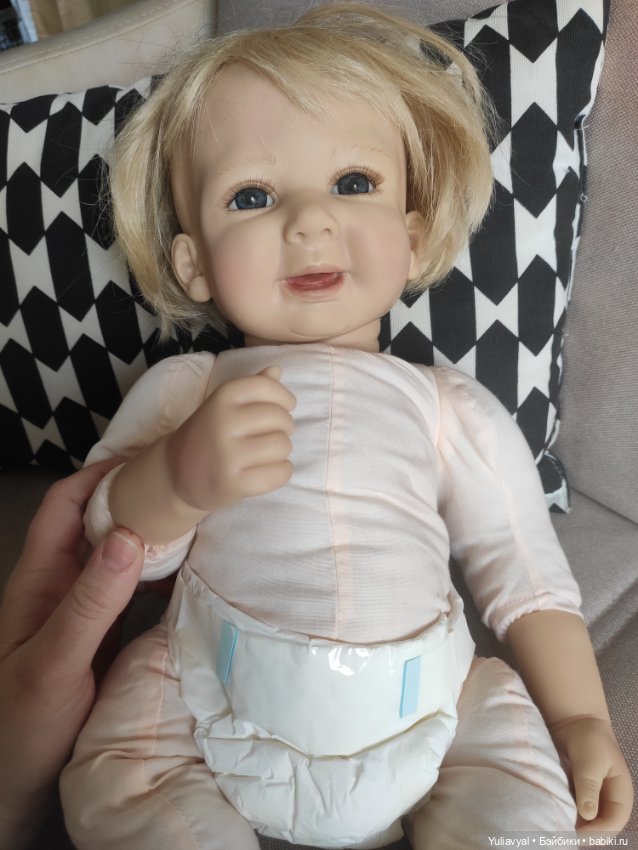 Малыш силикон-винил от Doris Stannat