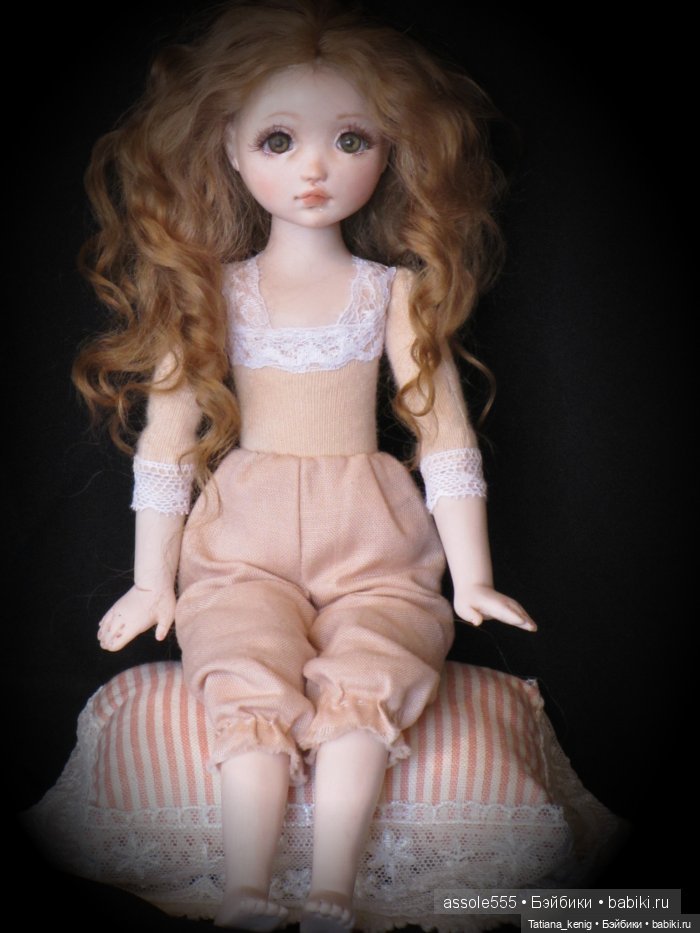 Авторская кукла Настенька (автор - Любовь Миронова) (фото 5)