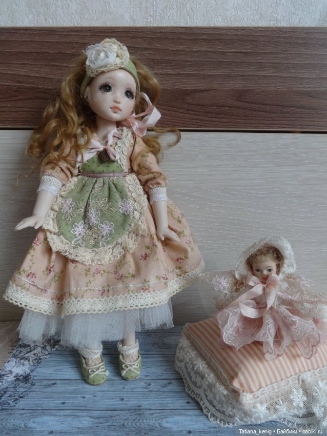 Авторская кукла Настенька (автор - Любовь Миронова) (фото 2)