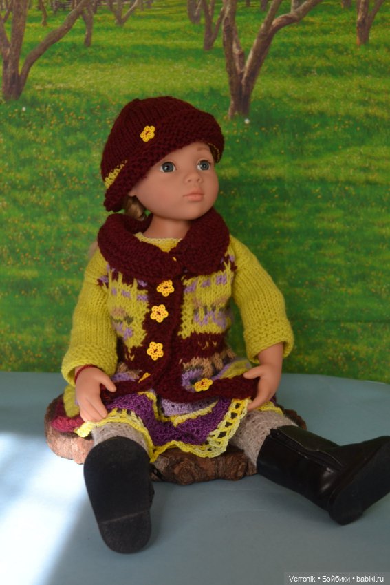 Комплект одежды "Весенний" для куклы Gotz (фото 3)
