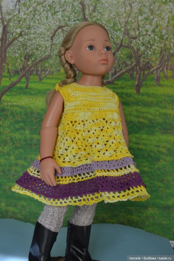 Комплект одежды "Весенний" для куклы Gotz (фото 5)
