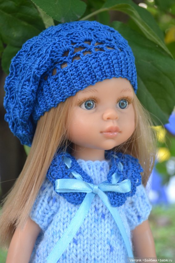 Комплект одежды для куклы Paola Reina " Васильки" (фото 2)