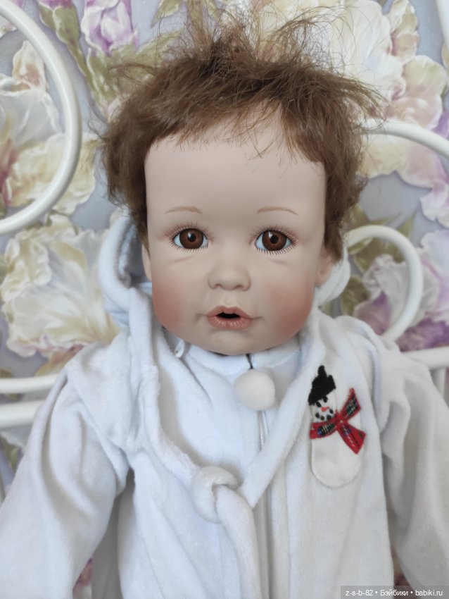 Снеговик от Эштон Дрейк — Фарфоровые куклы (фото 2)