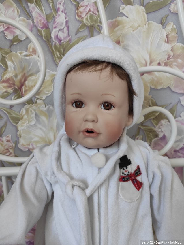 Снеговик от Эштон Дрейк — Фарфоровые куклы (фото 3)