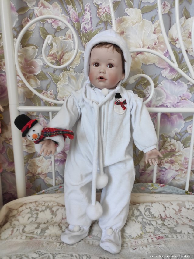 Снеговик от Эштон Дрейк — Фарфоровые куклы (фото 4)