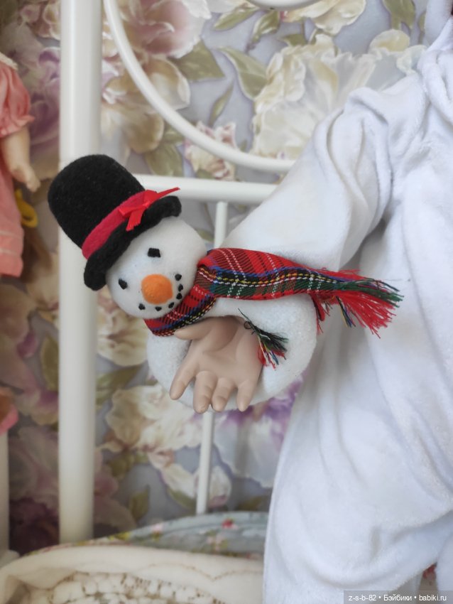 Снеговик от Эштон Дрейк — Фарфоровые куклы (фото 5)