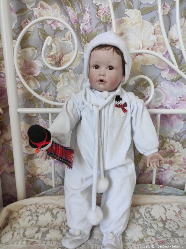 Снеговик от Эштон Дрейк — Фарфоровые куклы (фото 6)