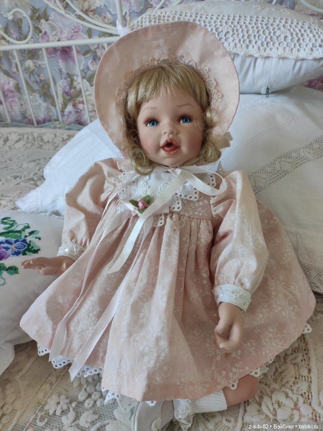 Очень красивая малышка — Фарфоровые куклы (фото 10)