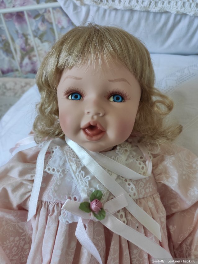Очень красивая малышка — Фарфоровые куклы (фото 7)