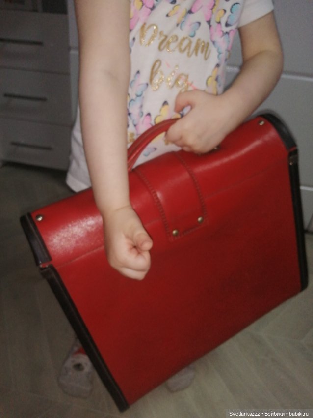 Ранец, портфель СССР — Другие инструменты для кукол (фото 2)