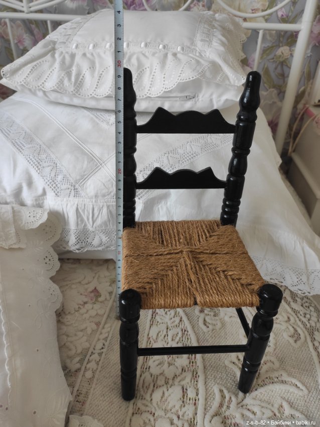 Красивый кукольный стул — Кукольная мебель (фото 2)