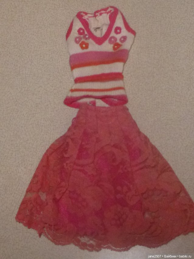 Tonner doll – Tyler Boutique - аутфит - юбка и блузка - новые (фото 2)