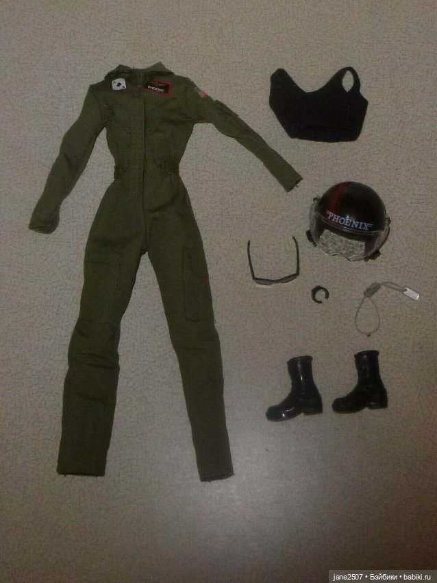 Barbie Top Gun Maverick - полный аутфит новый