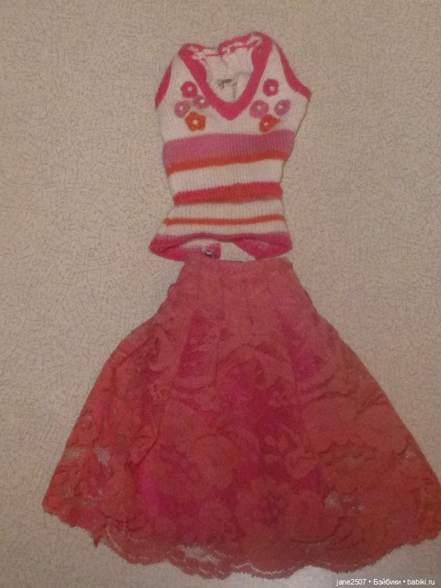 Tonner doll – Tyler Boutique - аутфит - юбка и блузка - новые (фото 3)