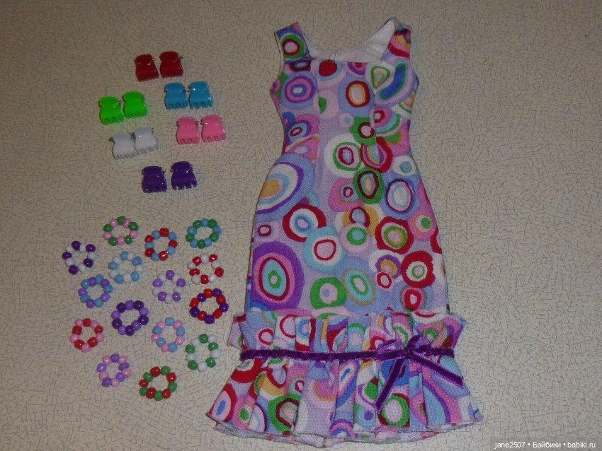 Аутфит OOAK Handmade (платье и аксессуары) for Tonner Deja Vu dolls