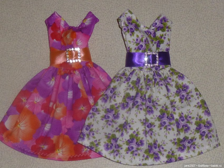 Два платья Handmade для Fashion royalty, East 59, Silkstone, Barbie, кукол 12 дюймов (фото 3)