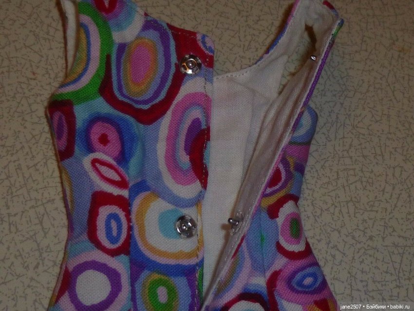 Аутфит OOAK Handmade (платье и аксессуары) for Tonner Deja Vu dolls (фото 7)