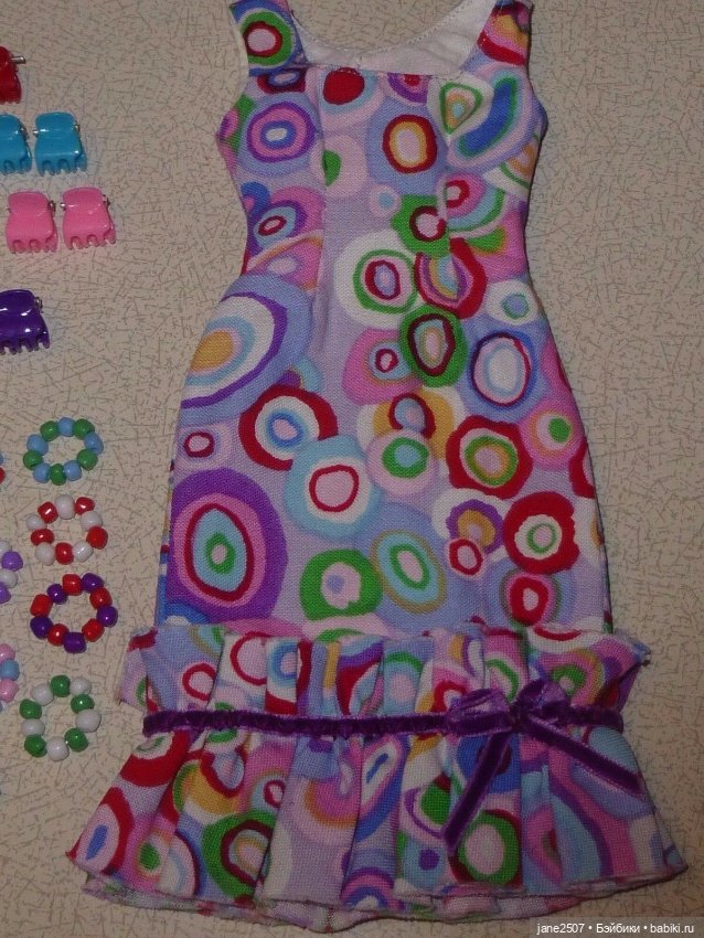 Аутфит OOAK Handmade (платье и аксессуары) for Tonner Deja Vu dolls (фото 4)