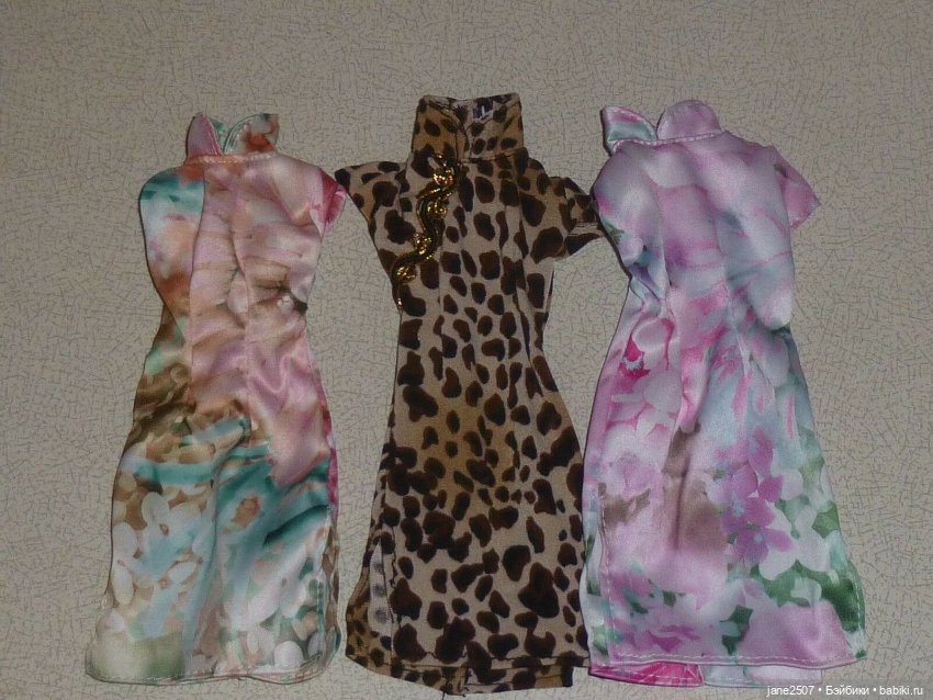 Три платья Handmade для Fashion royalty, Nu Face, Poppy Parker, Barbie, кукол 12 дюймов (фото 2)