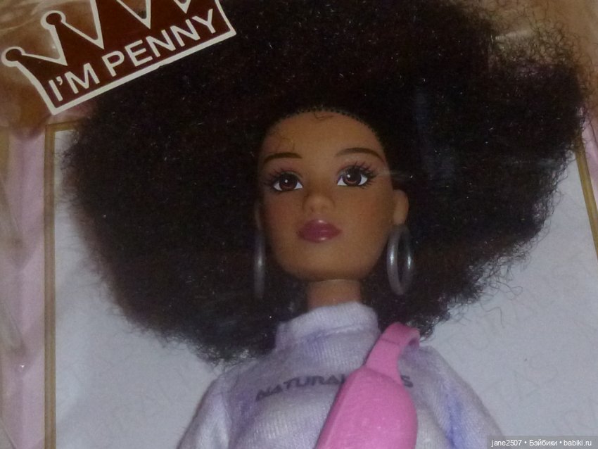 Naturalistas Doll Penny NRFB - размер Barbie