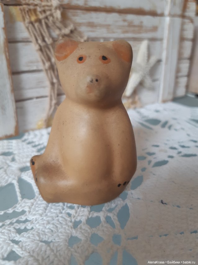 Мишка старинный — Винтажные куклы и игрушки детства (фото 3)