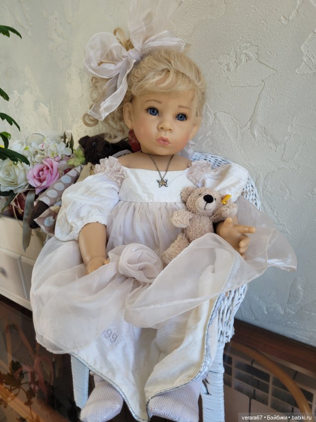 Nicola от Elisabeth Lindner. Милый рождественский ангел. 1999год. Очень маленький лимит (фото 10)