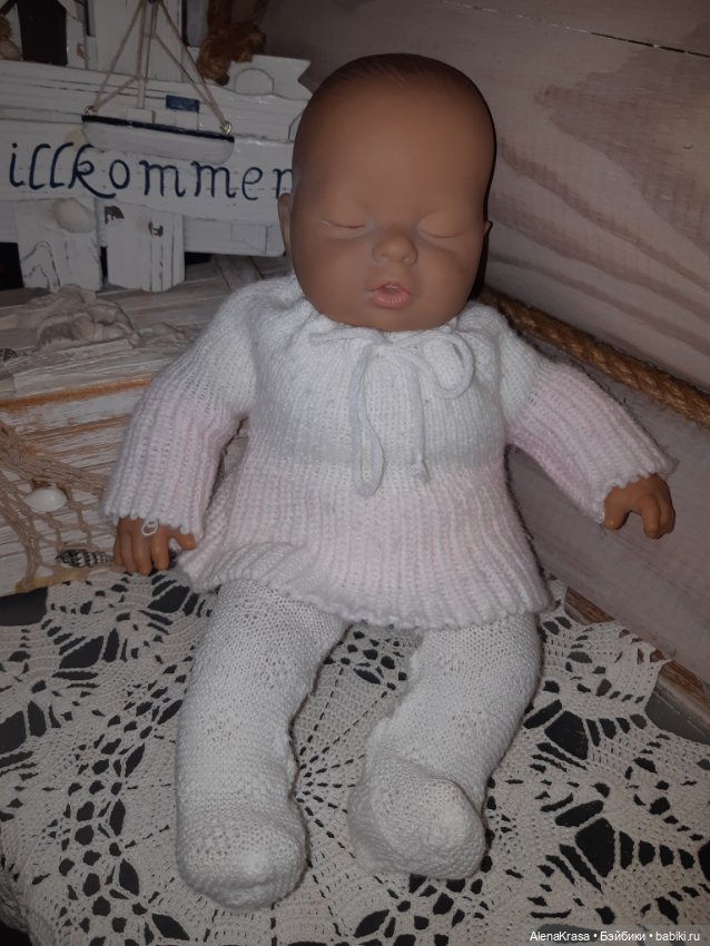 Пупс сплюшка Lissi — Винтажные куклы и игрушки детства (фото 2)