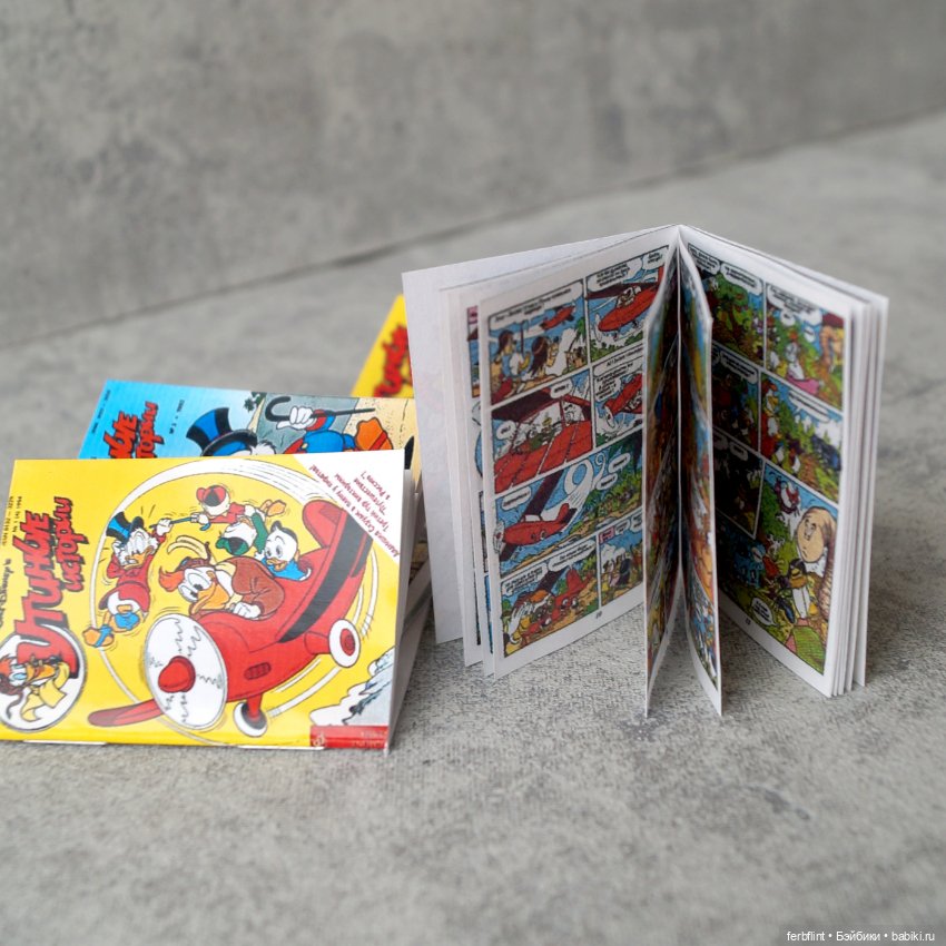 Набор журналов "Утиные истории" в масштабе 1:6 (фото 3)