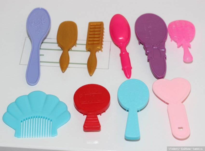 Расчески — Другие аксессуары для кукол (фото 2)